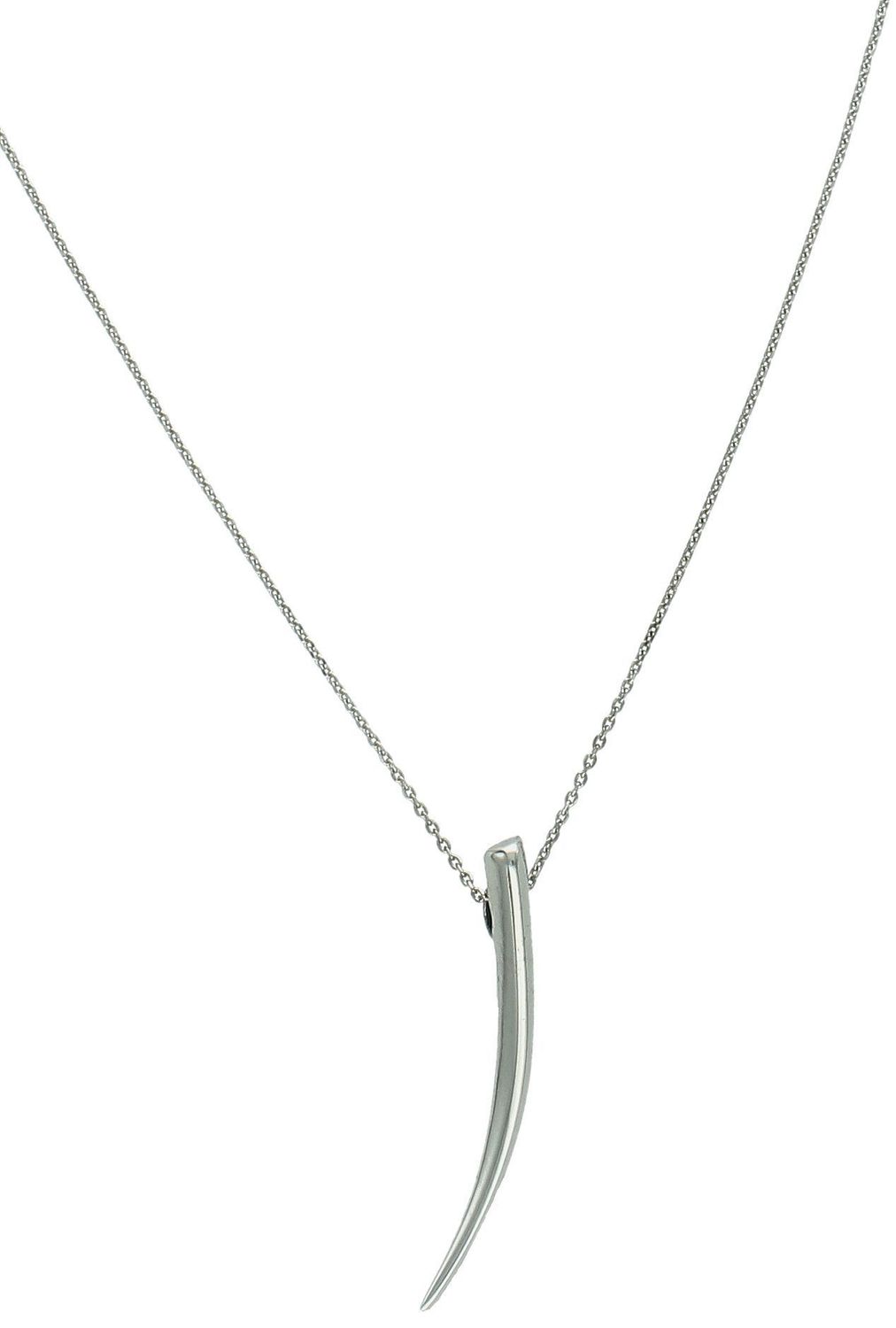 Celebrytka srebrna róg Dall'Acqua. Głównym akcentem jest zawieszka róg. Klasyka, która nigdy nie wychodzi z mody. Srebrny naszyjnik celebrytka z delikatną zawieszką.1.jpg